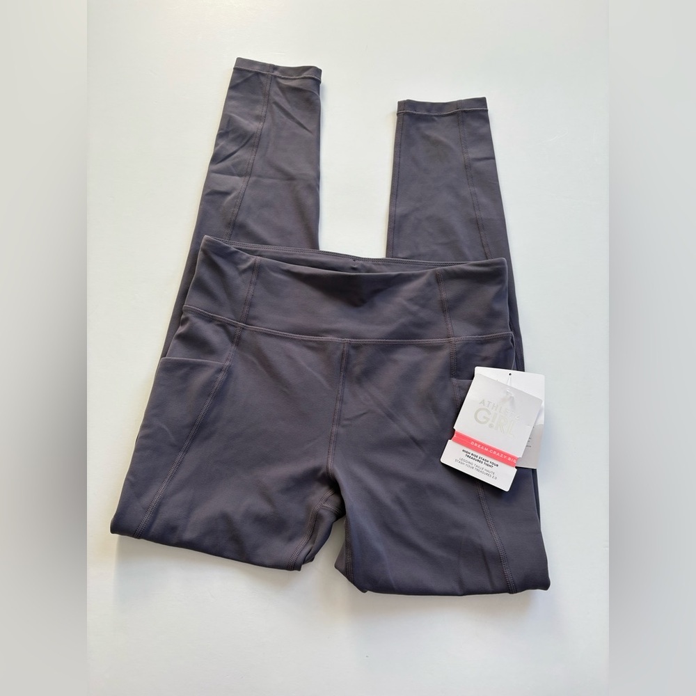 Athleta Girl Stash Your Treasures Tights Leggings Purple Size XXL 16 New